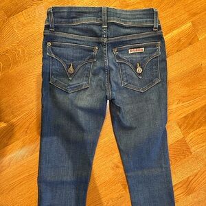 Hudson Jeans Dark Blue Straight Leg Women's Jeans